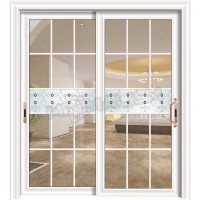 European Standard Household Decoration Aluminium Sliding Door with Glass